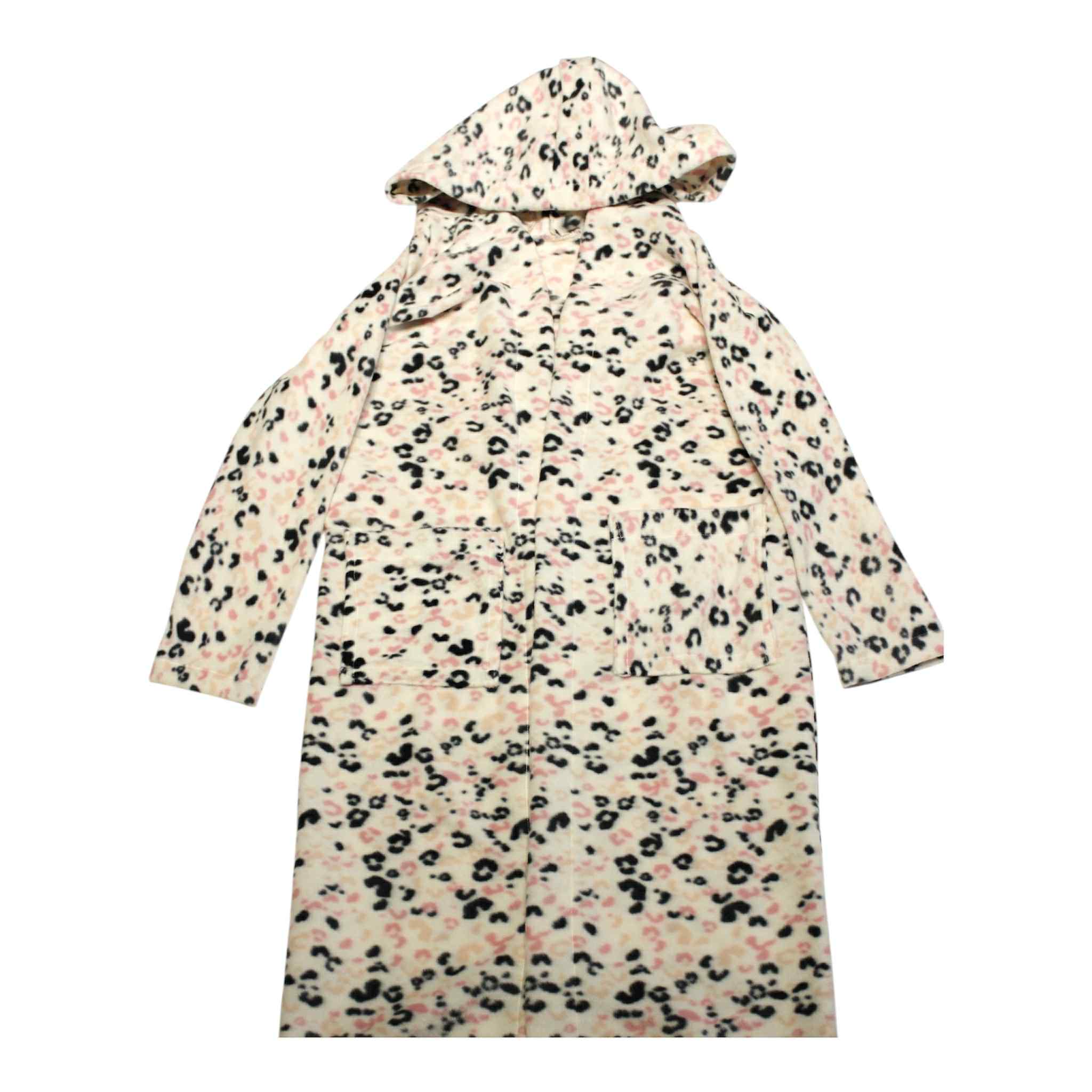 Robe de chambre enfant Rose et Noir  2-5 ans