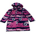Robe de chambre  soccer rose 2-5 ans