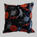 COUSSIN DÉCORATIF A MOTIF  BASKETBALL