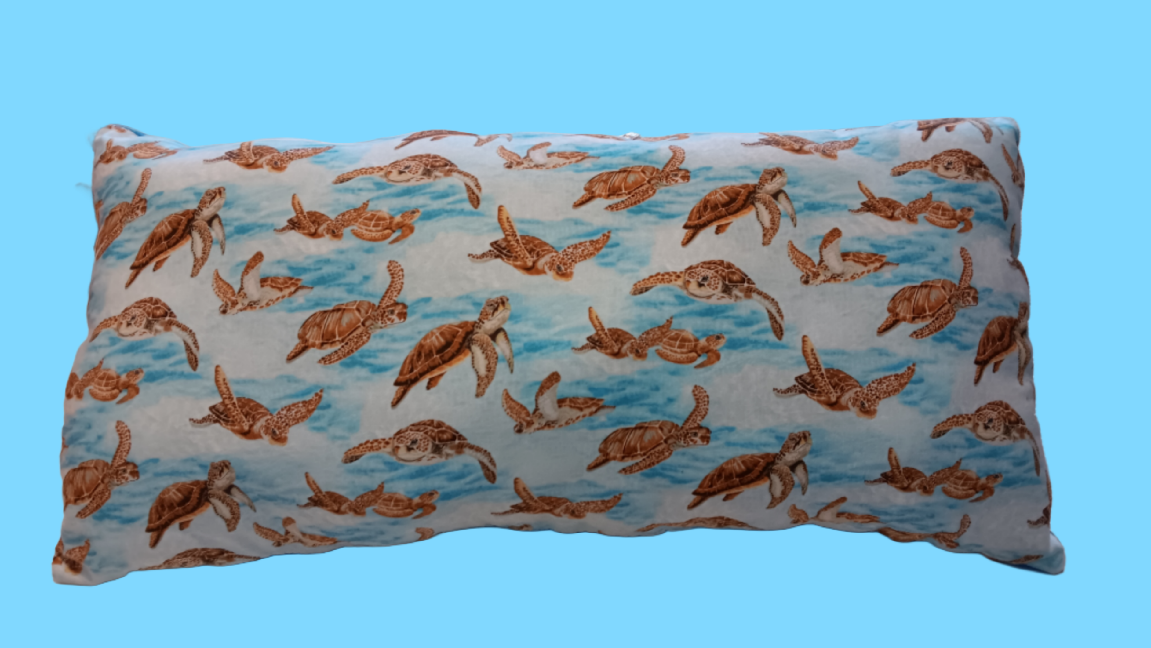 Coussin de corp tortus de mer 16'' x 30''