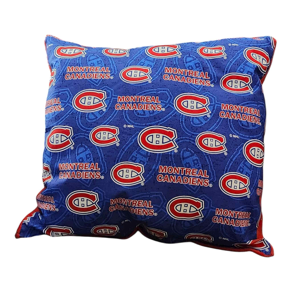 Coussin motif décoratif  Hockey